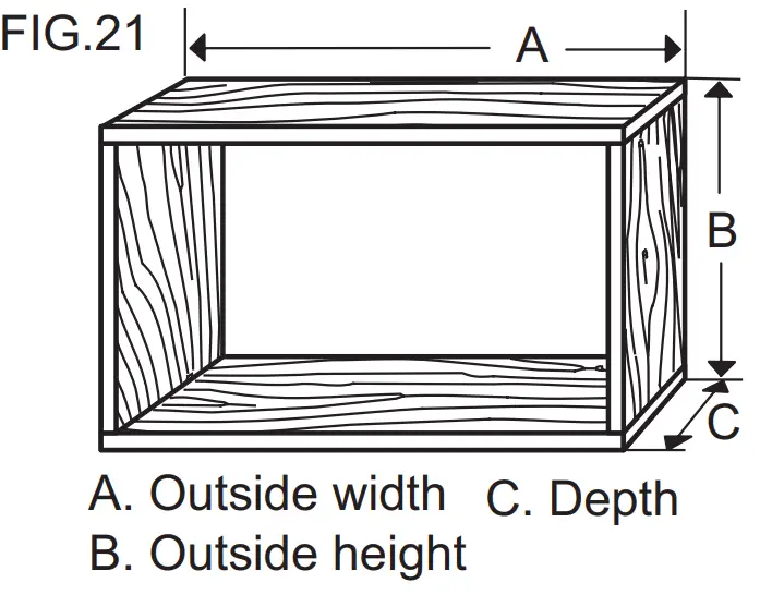 FRIGIDAIRE FFRE083ZA1 SLO3 Wall Mounted Room Air Conditioner - Cabinet5