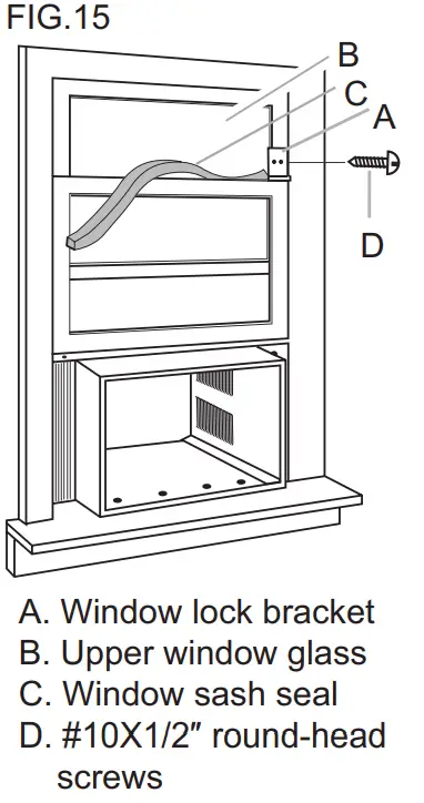 FRIGIDAIRE FFRE083ZA1 SLO3 Wall Mounted Room Air Conditioner - Complete