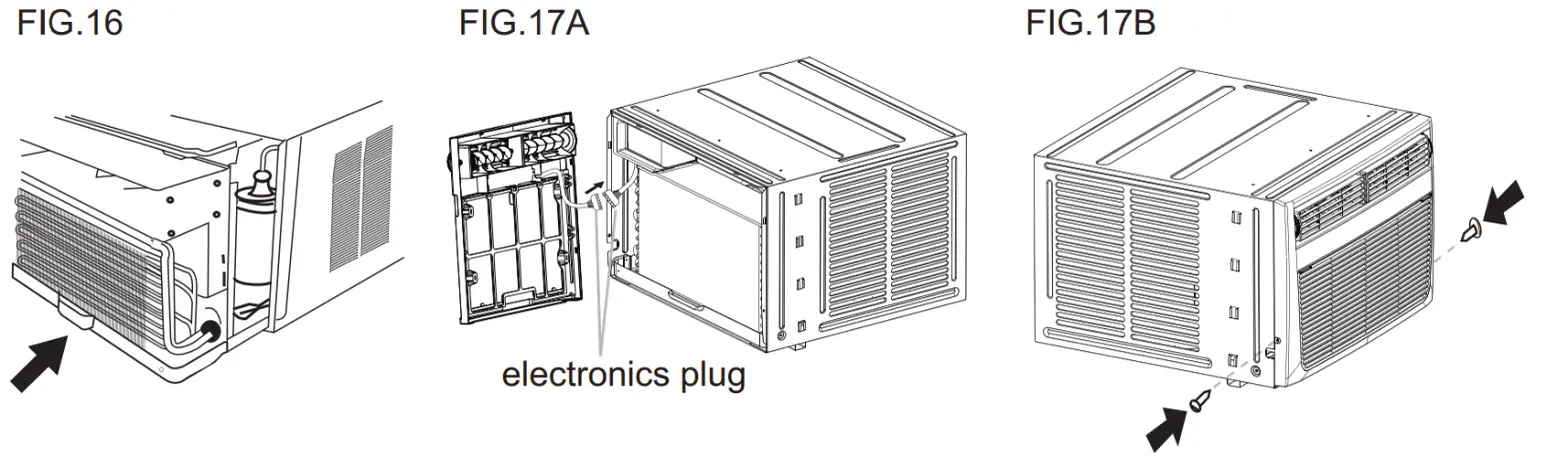 FRIGIDAIRE FFRE083ZA1 SLO3 Wall Mounted Room Air Conditioner - Complete2