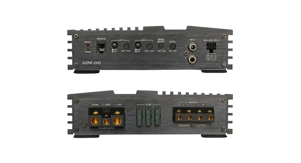 Ground Zero High-performance Class D Amplifier Gzra 2hd Owner's Manual