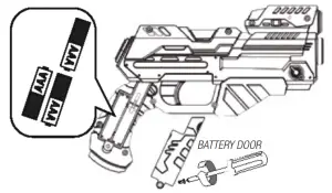VR Entertainment B073PMTQDC VR Real Feel Alien Blasters - figure 1