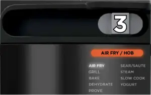 Air Fry & Hob Mode