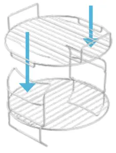2-Tier Reversible Rack