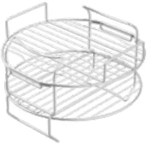 2-Tier Reversible Rack