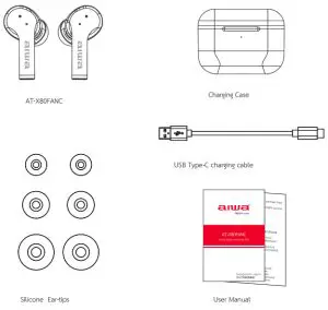 aiwa AT-X80FANC Active Noise Cancelling TWS Buds - UNBOXING