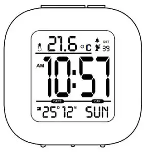 hama 00136278 Radio Controlled Alarm Clock