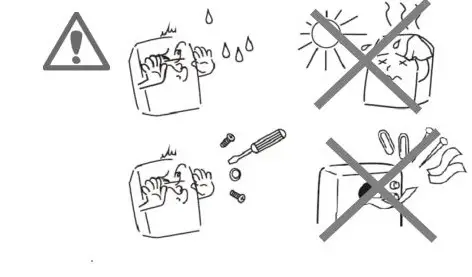 gembird FITEAR-100 Bluetooth TWS In-Ear Fitear User Manual - Warning