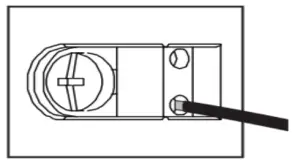 Insert wires into terminal