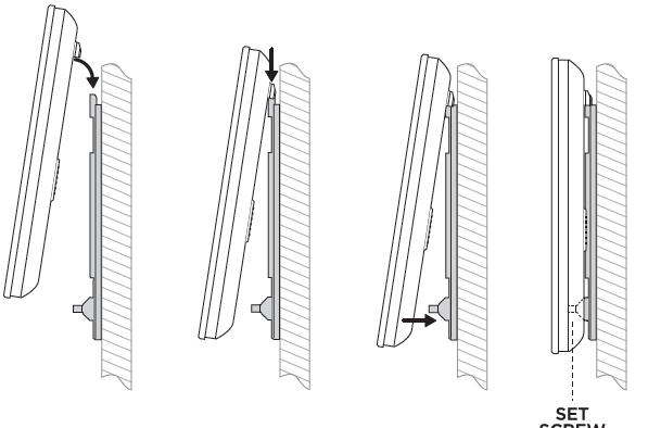 Control4 T4 Series C4-T4IW8-BL 8-Inch In-Wall Touchscreen-fig10