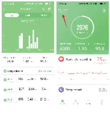 Srichpk P40D Intelligent Sports Watch-App