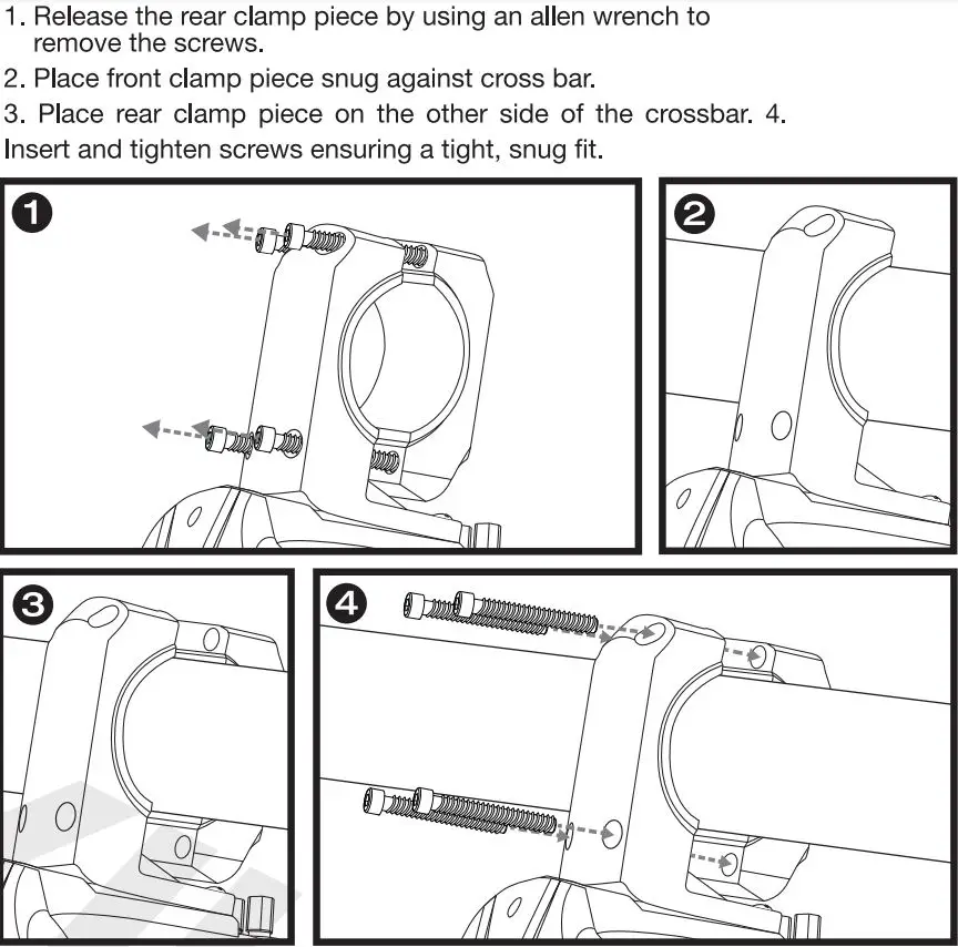 ROCKVILLE Tower Speakers - Mounting Instructions