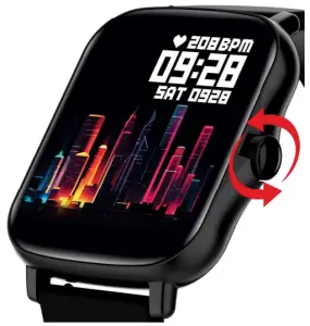 FIRE BOLTT BSW002 Smartwatch - Button 1