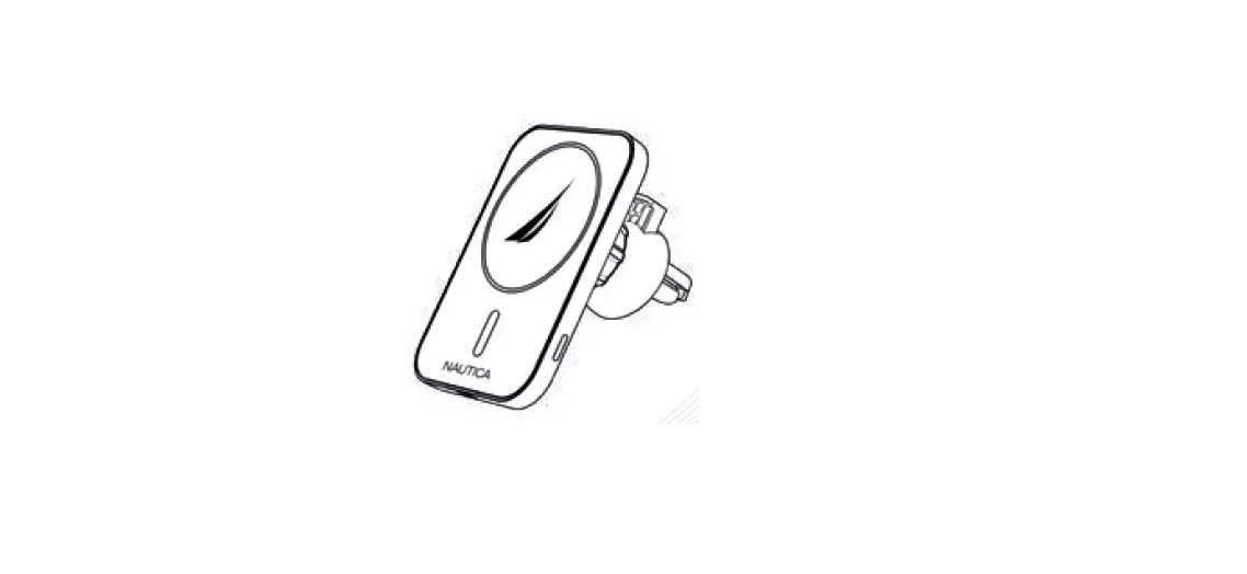 Nautica Ntmc02 Magnetic Wireless Car Charger User Guide