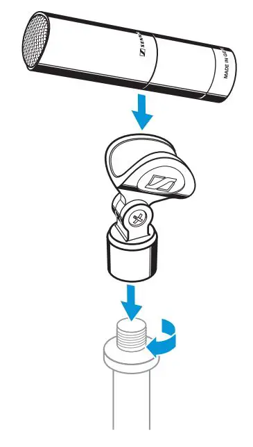 SENNHEISER MKH 8020 Compact Omnidirectional Condenser Microphone Stereoset User Guide - Setup