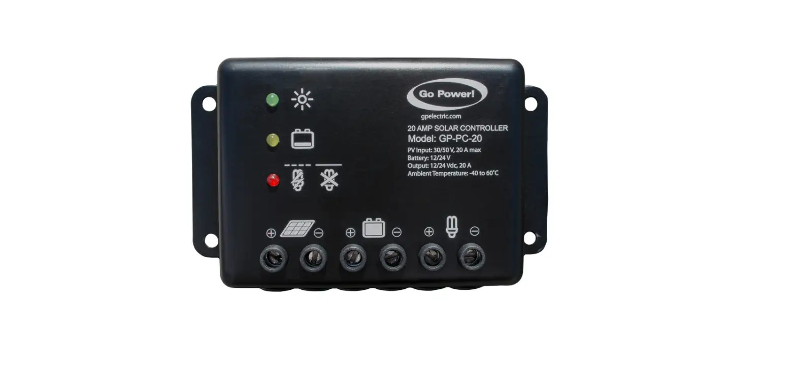 Go Power Gp-pc-10/ip68 Potted Pwm Solar Controllers User Manual