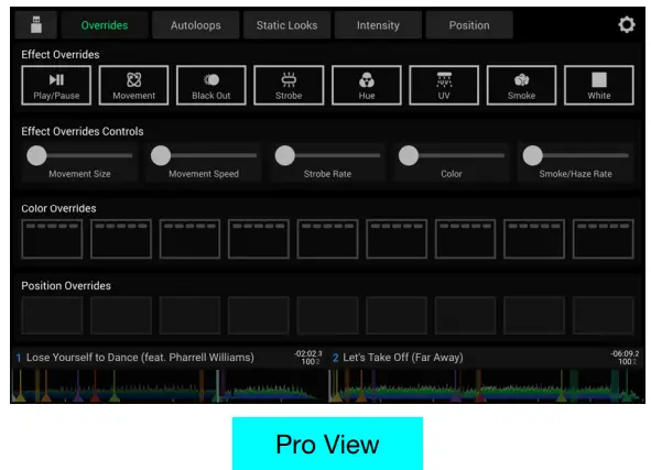 DENON DJ SC6000 Prime Professional DJ Media Player with Touch Screen - Lighting3