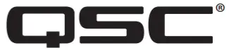QSC MP A20V Low Z Amplifier - logo