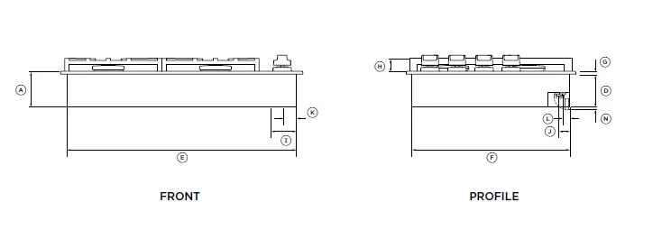 FISHER PAYKEL CDV3-365H 36 Inch Gas Cooktops FIG 4