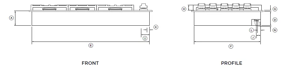 FISHER PAYKEL CDV3-365H 36 Inch Gas Cooktops FIG 6