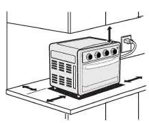 Chefavor MGKQ21X01 Air Fryer Toaster Oven Fig2