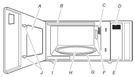 Whirlpool WMC30311LUS Microwave Oven fig 1