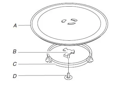 Whirlpool WMC30311LUS Microwave Oven fig 2
