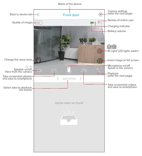 Shenzhen Xiaowei Intelligent Technology CBL03W Wi-Fi Outdoor Camera 11