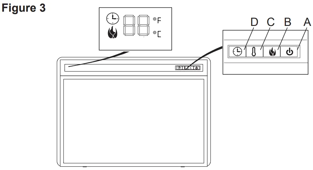 Dimplex EF2570G 26 Inch Electric Firebox Fireplace Insert - fig5