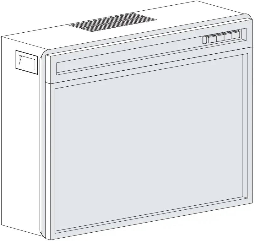Dimplex EF2570G 26 Inch Electric Firebox Fireplace Insert