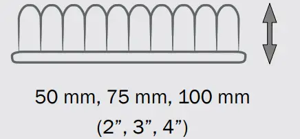 Star by Etac Starlock StarLock 5 cm2 Inch - parts 11