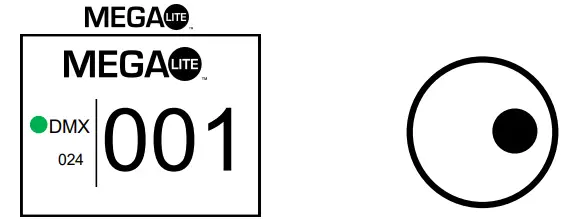 MEGA LITE Spotbot LED CYM 300 - Main Control