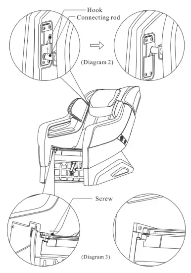 INFINITY Riage X3 Deluxe Multi Functional Massage Chair - using8