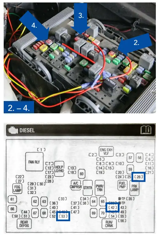 GLOW SHIFT 2007 2013 07 13 Gmc Sierra 07 13 Chevy Silverado Duramax - fig 24