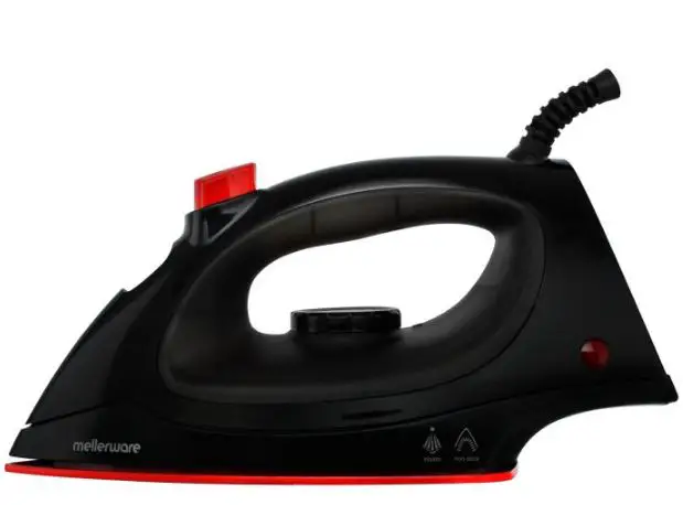 mellerware -23120A- Glide- II- 1200W Steam- Iron-fig 1