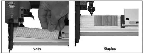 Clarke Air AIR STAPLE NAIL GUN CSN 1D - MAGAZINE