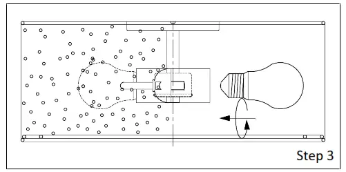 Johan Lewis Allice Starry Flush Diffuser - Step 3