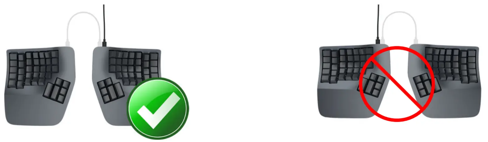 KINESIS KB360 Advantage360 Professional Keyboard - Main Cable