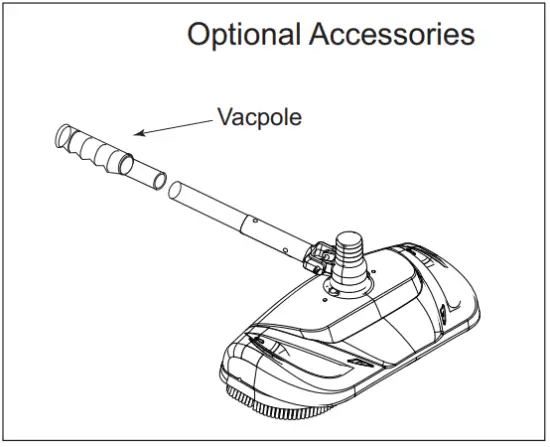 PENTAIR 79011359 Dorado Automatic Pool Cleaner - Vacpole