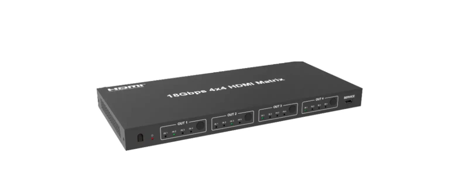 Digitus Ds-55511 4x4 Hdmi Matrix Switch 4k-60hz User Manual