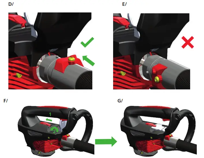 INFACO EC1700 Powercoup - USING THE MACHINE 2