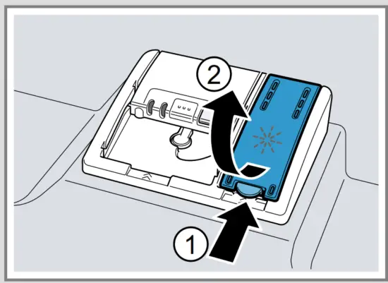 BOSCH SMS6TCI00E Dishwasher - rinse