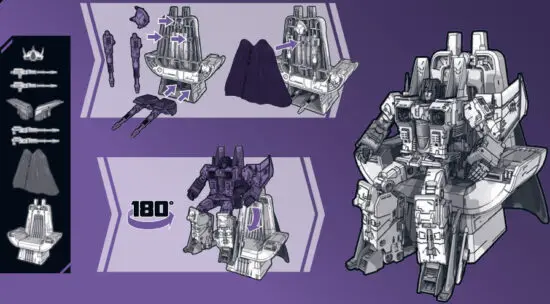 Hasbro F3201 Movie Leader Coronation Starscream - figure 1