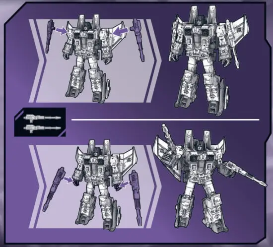 Hasbro F3201 Movie Leader Coronation Starscream - figure 3