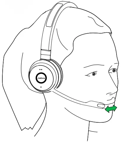 Position the microphone