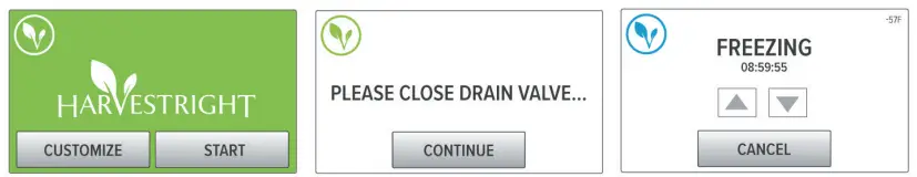 HARVEST RIGHT Pharma Freeze Dryer 10.25 Sq Ft - touchscreen 2