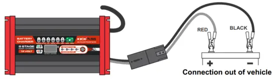 KICKASS KACHG1212 12V 12Amp Smart Battery Charger 8 Stage Automatic - 8