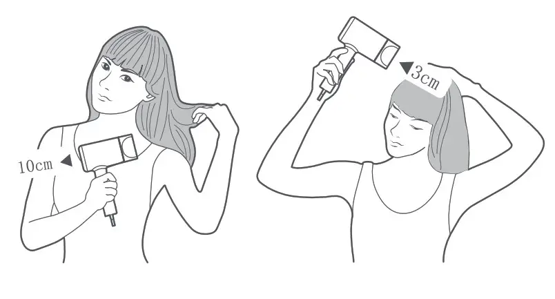 MI Ionic Hair Dryer during turn unplug