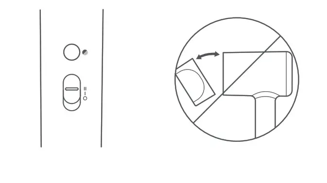 MI Ionic Hair Dryer during use