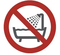 MI Ionic Hair Dryer usecontaining water