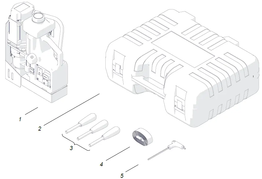 Holemaker HMPRO35 PRO 35 Magnetic Base Drilling Machine 01